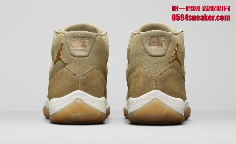 Air Jordan 11 “Olive Lux” 货号：378037-016