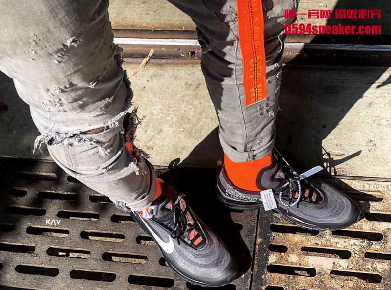 OFF-WHITE x Nike Air Max 97 "Cone" Item No.: AJ4585-001