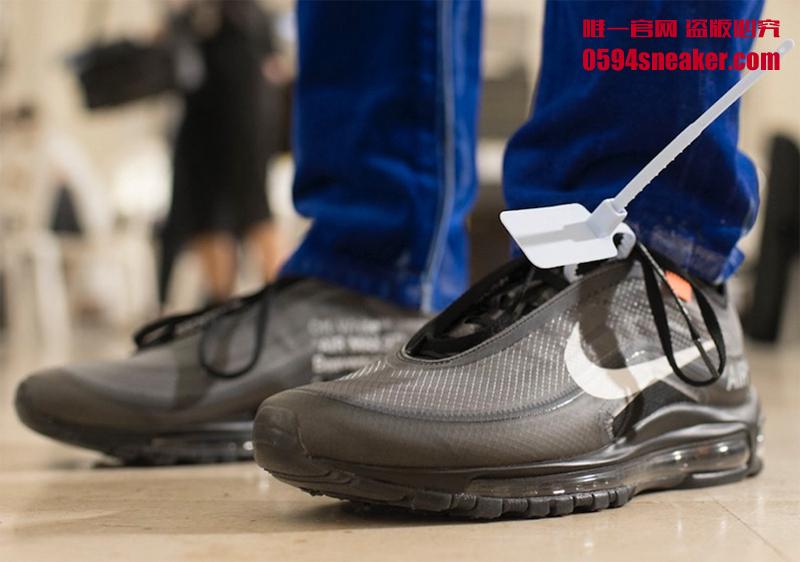 OFF-WHITE x Nike Air Max 97 “Cone” 货号：AJ4585-001