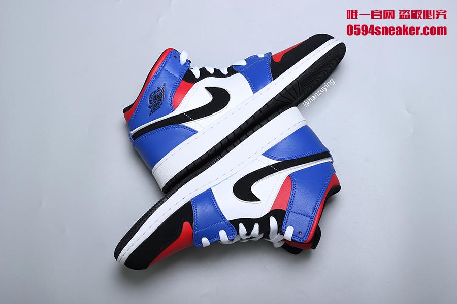 Air Jordan 1 Mid GS 货号：554725-124