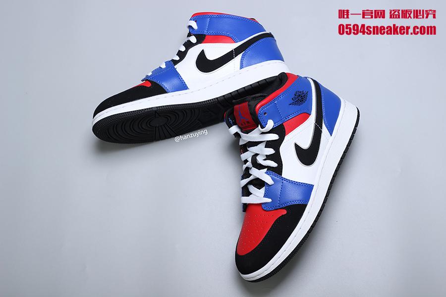 Air Jordan 1 Mid GS 货号：554725-124