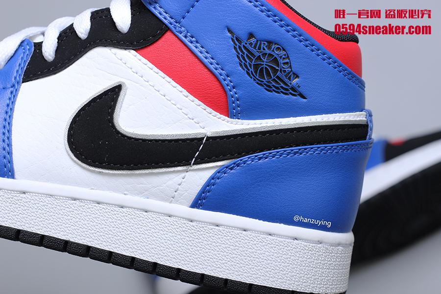 Air Jordan 1 Mid GS 货号：554725-124