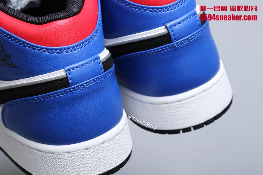 Air Jordan 1 Mid GS 货号：554725-124