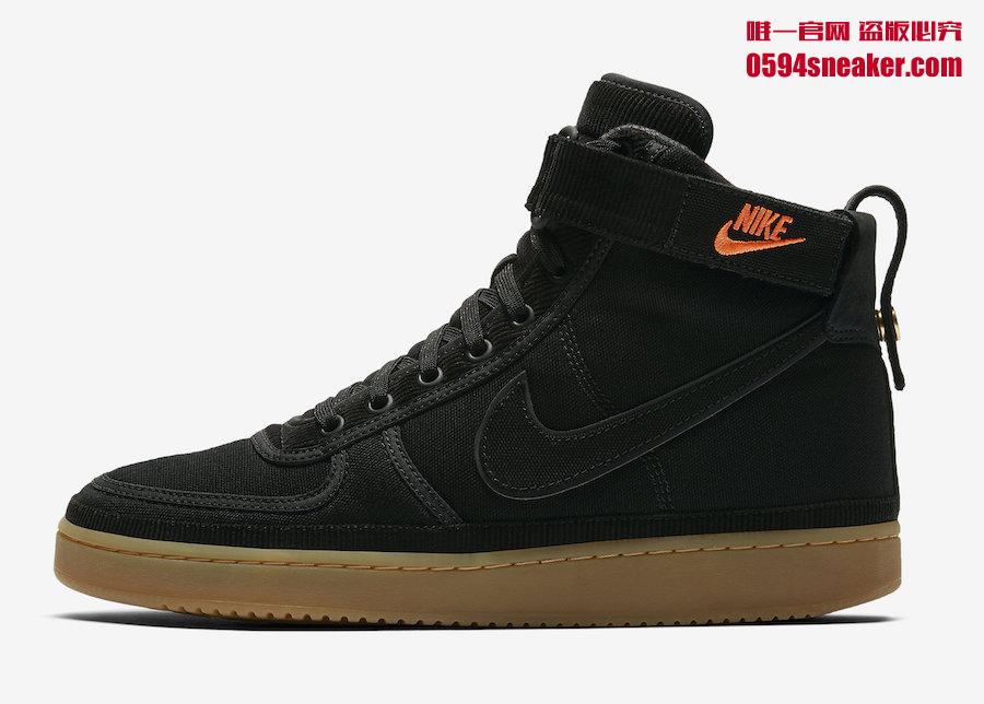 Carhartt WIP x Nike Vandal High Supreme 货号：AV4115-001