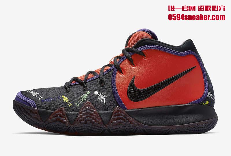 Nike Kyrie 4 “Day of the Dead” 货号：CI0278-800