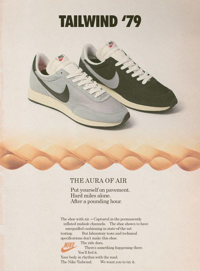 Nike Air Tailwind 79 OG 历史上首款气垫跑鞋