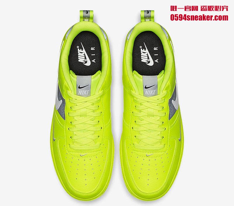 Nike Air Force 1 '07 LV8 Utility “Volt” 货号：AJ7747-700