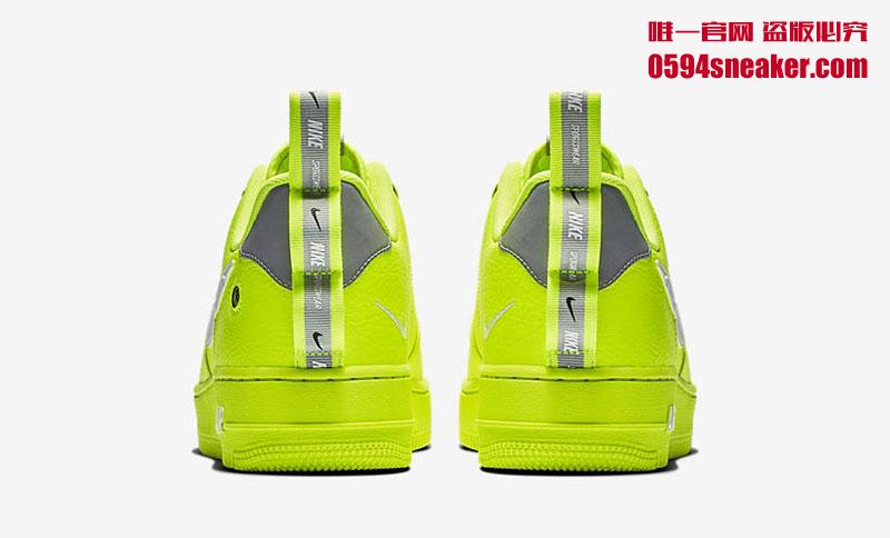 Nike Air Force 1 '07 LV8 Utility “Volt” 货号：AJ7747-700