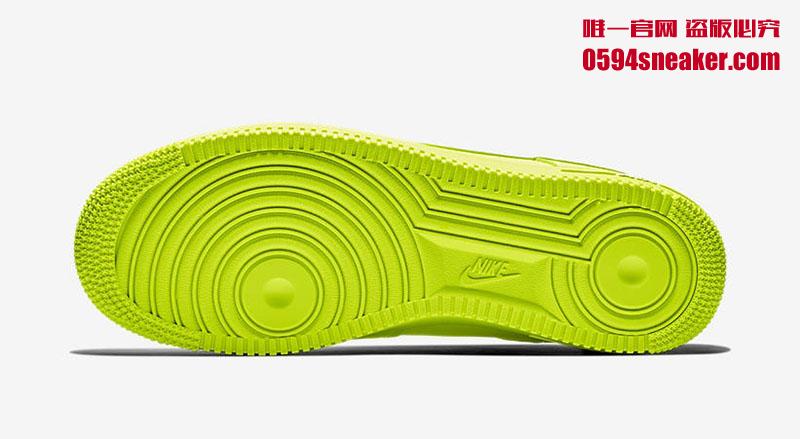 Nike Air Force 1 '07 LV8 Utility “Volt” 货号：AJ7747-700