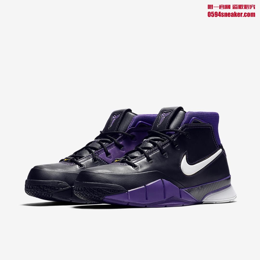 Nike Kobe 1 Protro “Black Out” 货号：AQ2728-400