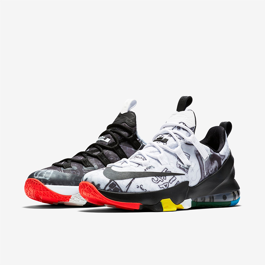詹姆斯家族基金会配色 lebron 13 low lmtd 正式上架 nike