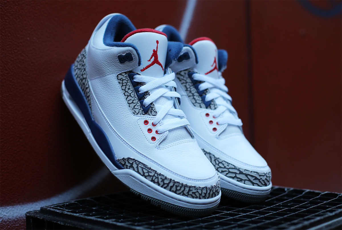 air jordan 3 "true blue"复刻!