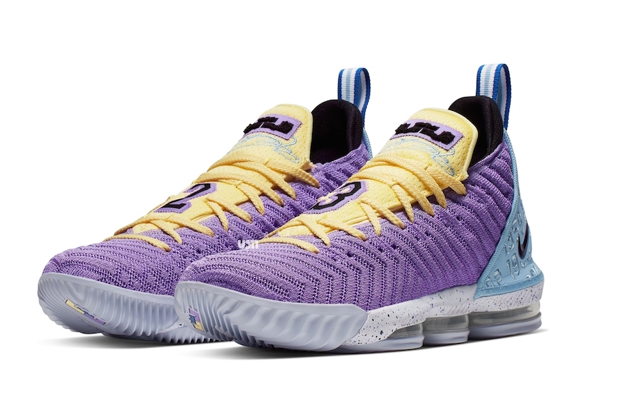 Nike LeBron 16 “Lakers” 货号：CK4765-500 | 球鞋之家0594sneaker.com