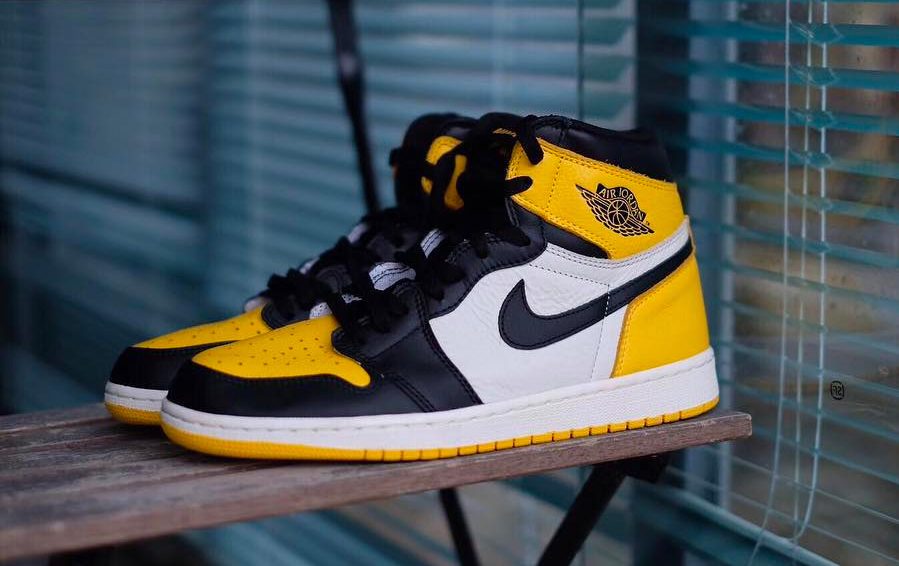 Air Jordan 1 Retro High OG “Yellow Toe” 货号：AR1020-700