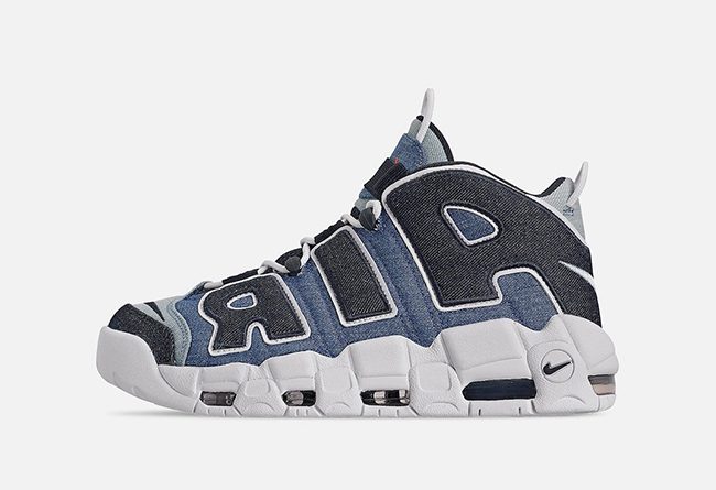 大A 丹宁 Nike Air More Uptempo “Denim” 货号：CJ6125-100 