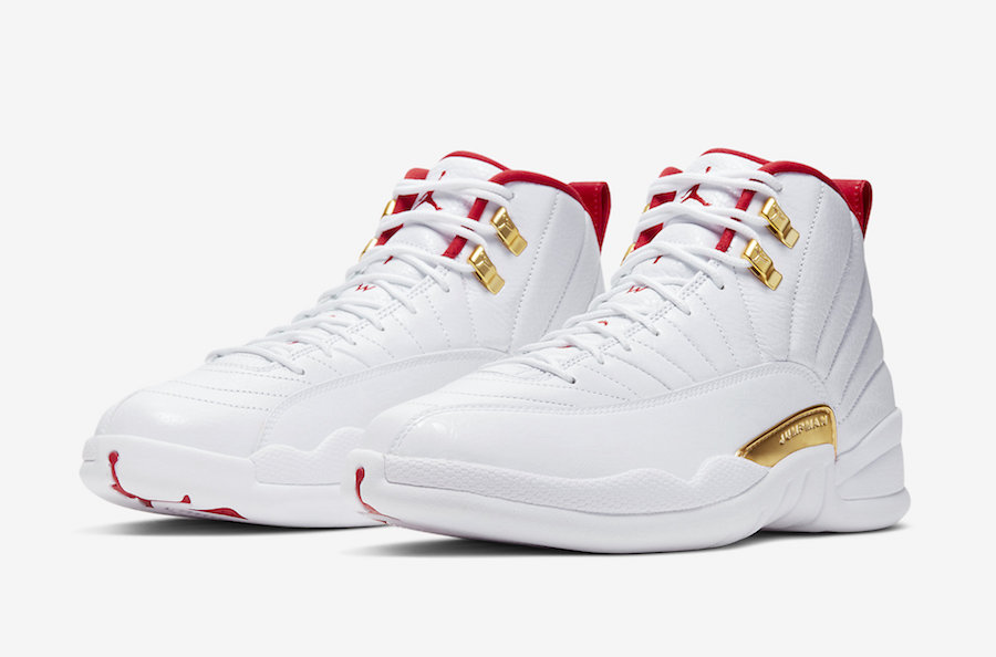 篮球世界杯 FIBA 系列鞋款 Air Jordan 12 “FIBA” 货号：130690-107