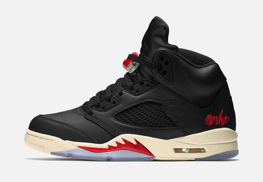 Air Jordan 5 SP “Black Muslin” 货号：CT8480-001 发售价格：0 美元