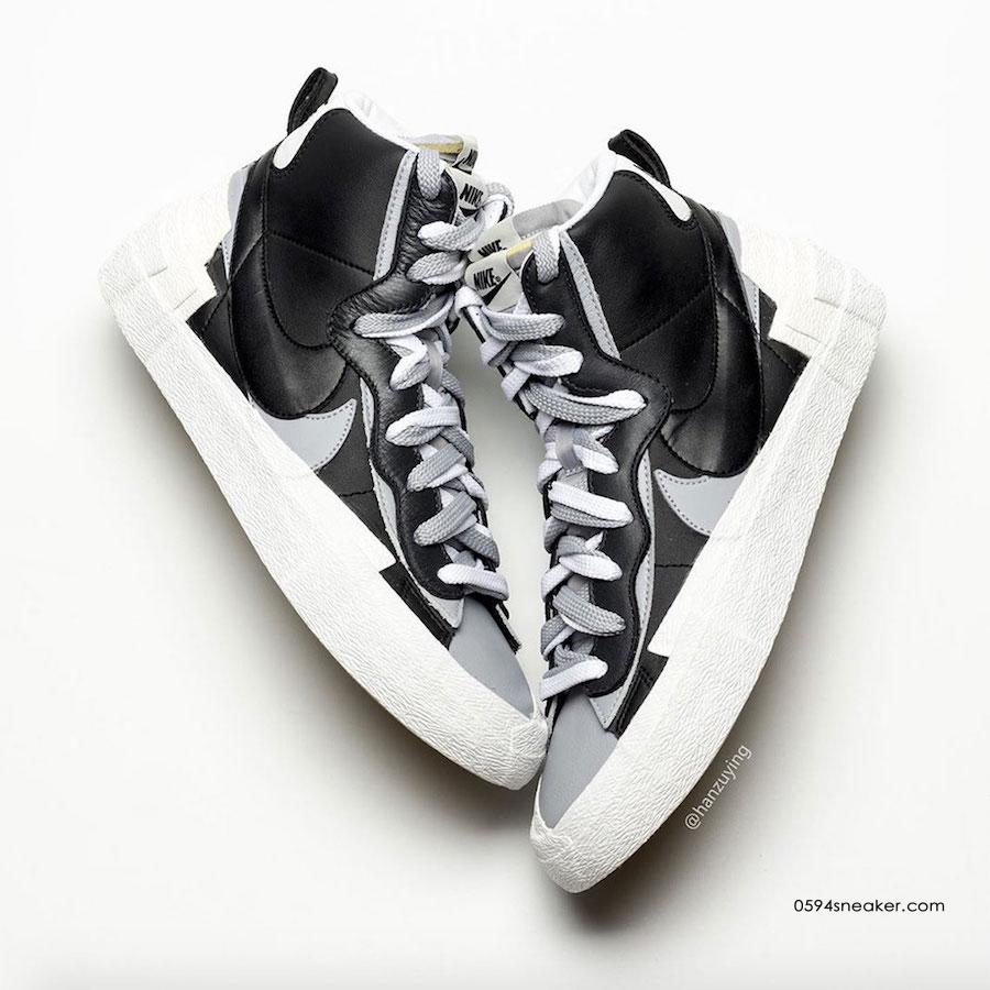 Sacai x Nike Blazer Mid 货号：BV0062-002