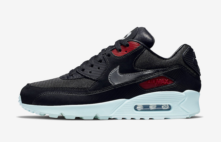 Nike Air Max 90 Premium “Vinyl” 黑胶唱片主题配色，货号：CK0902-001