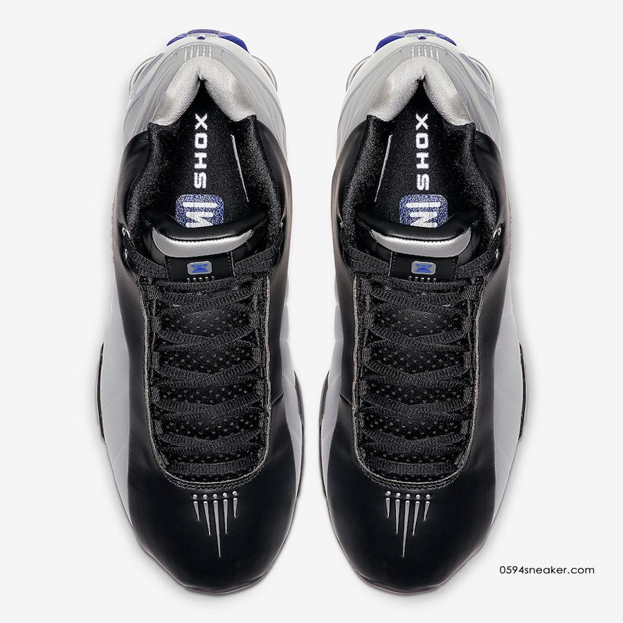文斯·卡特签名战靴 Nike Shox BB4 货号：AT7843-001 价格：160 美元