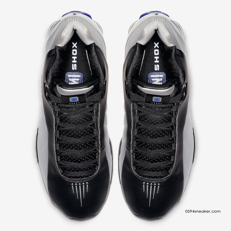 文斯·卡特签名战靴 Nike Shox BB4 货号：AT7843-001 价格：160 美元