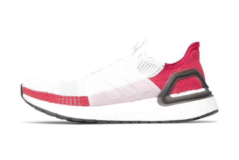 adidas,Ultra Boost 19,EF1341  活力醒目的白红装扮！全新 Ultra Boost 19 现已发售！