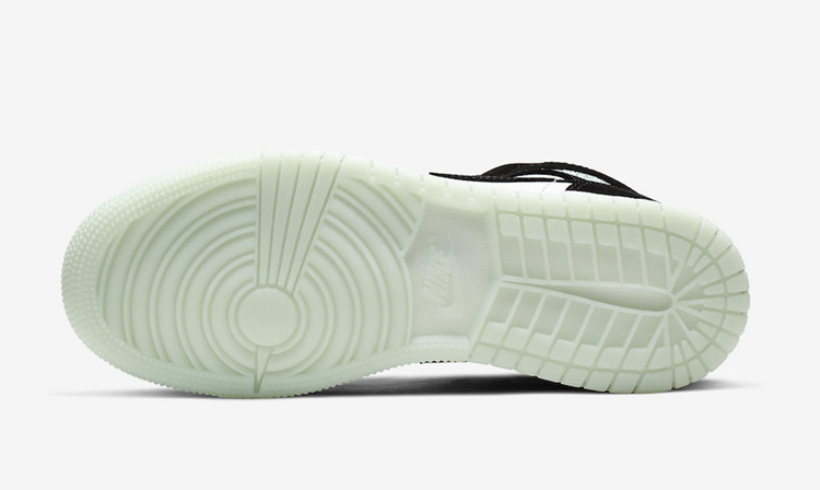 AJ1 Luminous Panda Air Jordan 1 Mid GS "Panda" Item No.: BQ6931-103