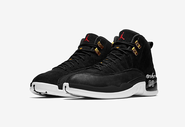 Air Jordan 12 “Reverse Taxi” 货号：130690-017