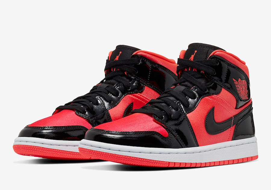 Air Jordan 1 Mid WMNS 货号：BQ6472-600