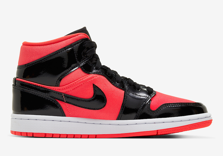 Air Jordan 1 Mid WMNS 货号：BQ6472-600