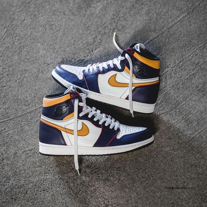 Nike SB x Air Jordan 1 “LA to Chicago” 货号： CD6578-507