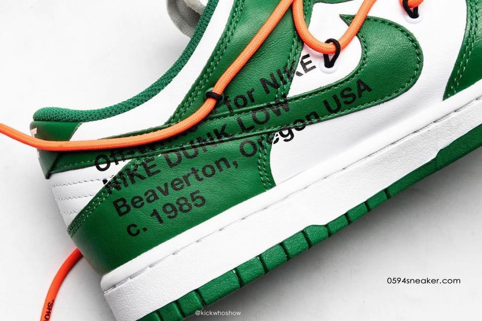 OFF-WHITE x Nike Dunk Low 货号：CT0856-700、CT0856-600、CT0856-100