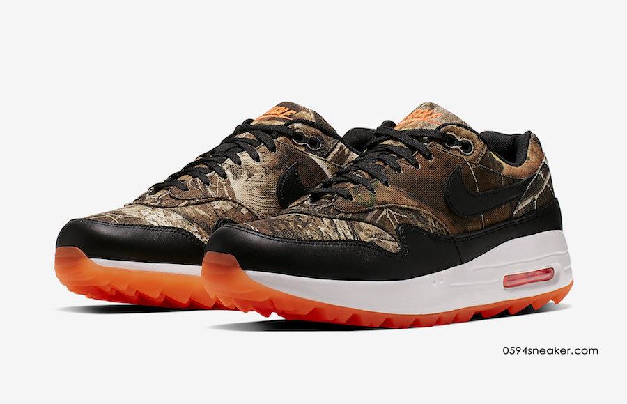 Nike Air Max 1 Golf NRG “Realtree Camo” 货号：BQ4804-210