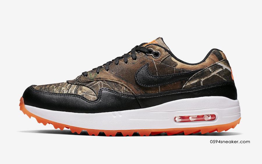 Nike Air Max 1 Golf NRG “Realtree Camo” 货号：BQ4804-210