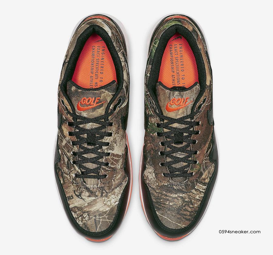 Nike Air Max 1 Golf NRG “Realtree Camo” 货号：BQ4804-210