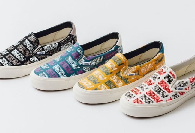 Vans Vault,Slip On,VN0A4BVDVZB 不一样的弹幕设定！全新 Vans Vault Slip-On 现已发售！