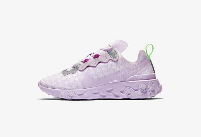 Nike React Element 55紫罗兰配色新品，货号：CN0146-500