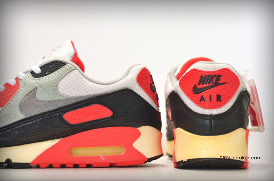 耐克发布纪念 Nike Air Max 90 OG 三十年版 “Infrared” 配色