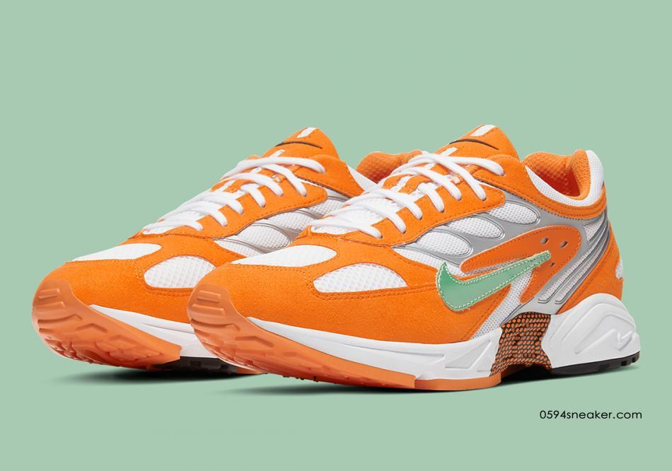 Nike Air Ghost Racer “Orange Peel” 货号：AT5410-800