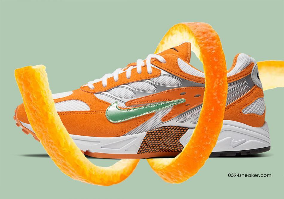 Nike Air Ghost Racer “Orange Peel” 货号：AT5410-800