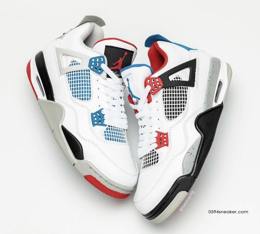 Air Jordan 4 “What The” 货号：CI1184-146