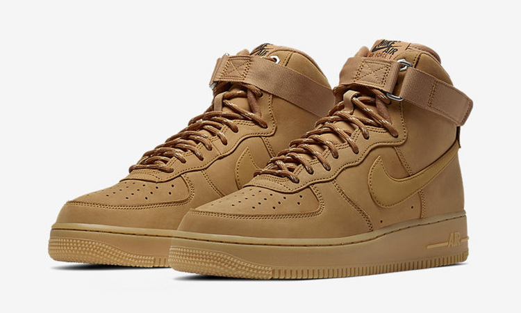 耐克空军一号小麦配色 Nike Air Force 1 High “Wheat / Flax” 货号：CJ9178-200、CJ9179-200