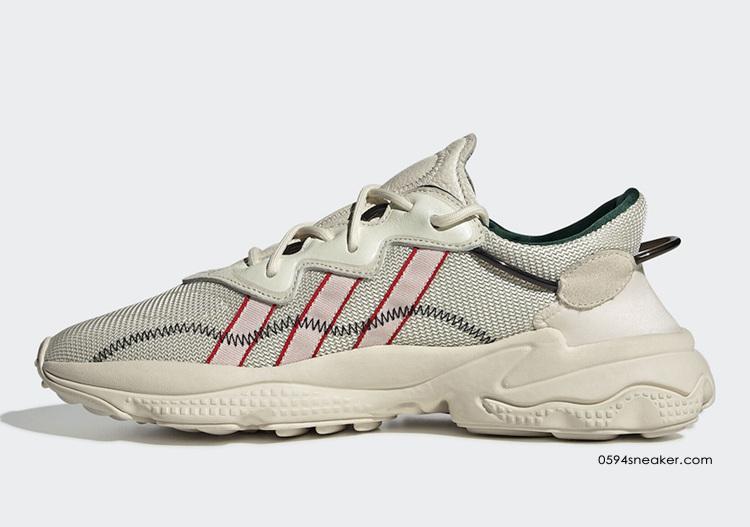 阿迪达斯新品联名球鞋 Pusha T x adidas Ozweego 货号：EH0242