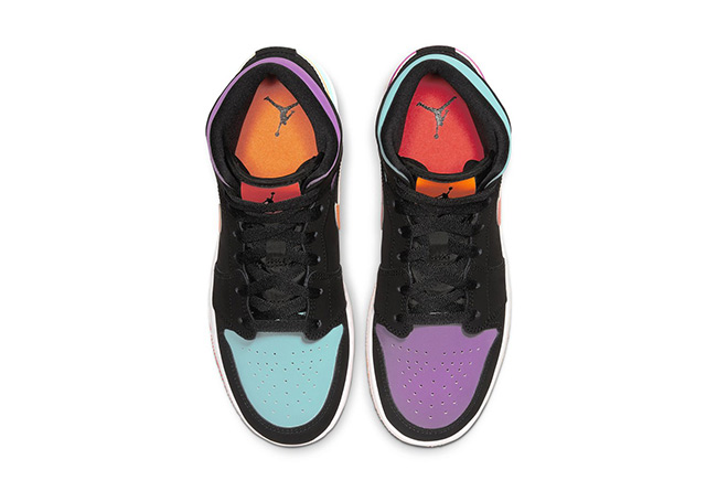 多彩鸳鸯配色 Air Jordan 1 Mid