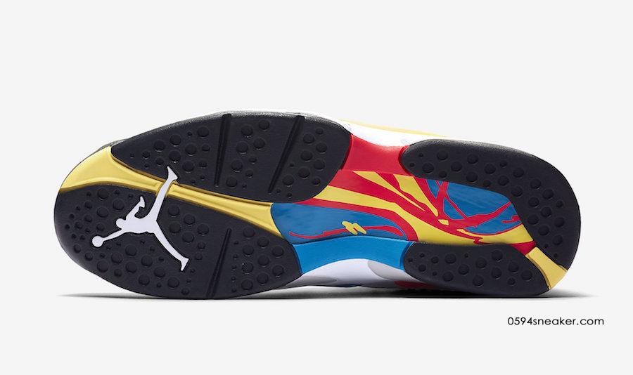 Air Jordan 8 SP SE “Multi-Color” 多彩，货号：BQ7666-100