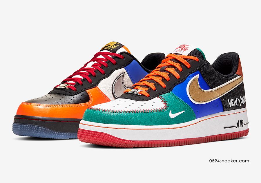 Nike Air Force 1 Low “What The NYC” 货号：CT3610-100