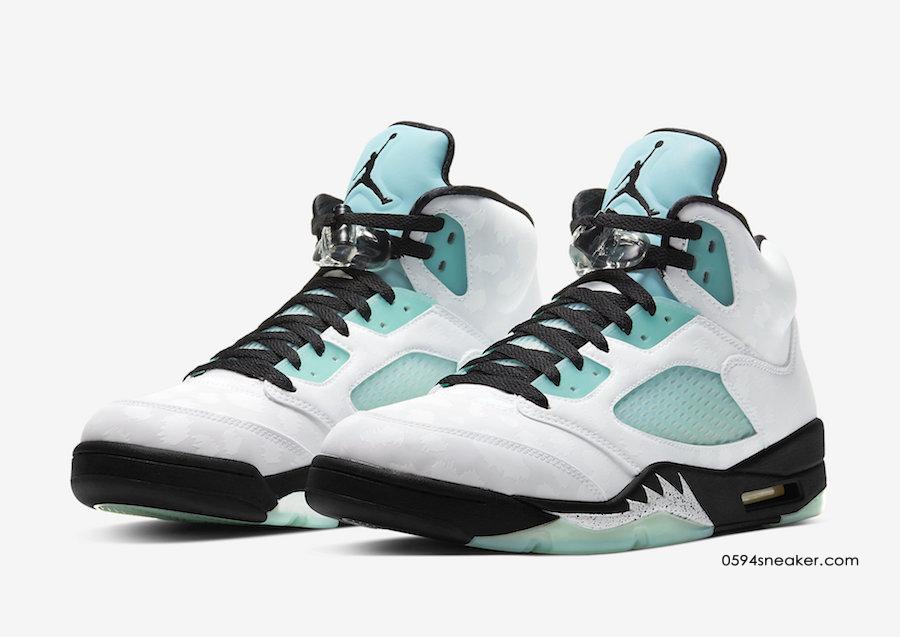 Air Jordan 5 “Island Green” 货号：CN2932-100