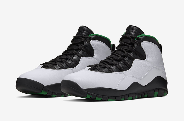 Air Jordan 10 “Seattle” 货号：310805-137 