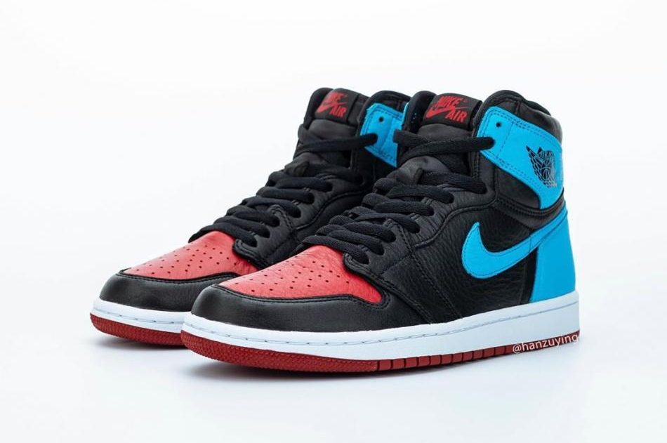 AJ1,Air Jordan 1,CD0461-046,发售  黑红、黑蓝 AJ1 合为一体！全新配色明年年初发售