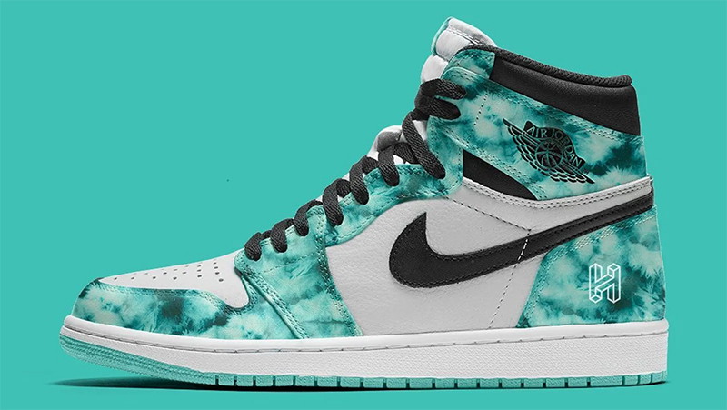 Air Jordan 1 High OG WMNS “Tie-Dye” 货号：CD0461-100